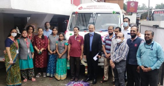 Vulkan Technologies Donate A Bus for Blood Collection